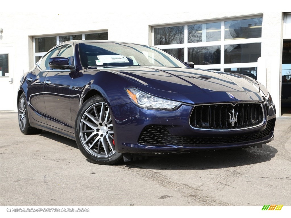 Blu Passione (Blue) / Cuoio Maserati Ghibli S Q4