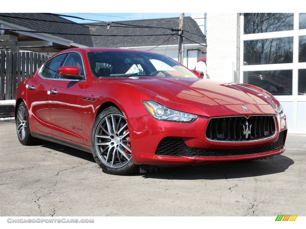 Rosso Energia (Red) / Cuoio Maserati Ghibli S Q4