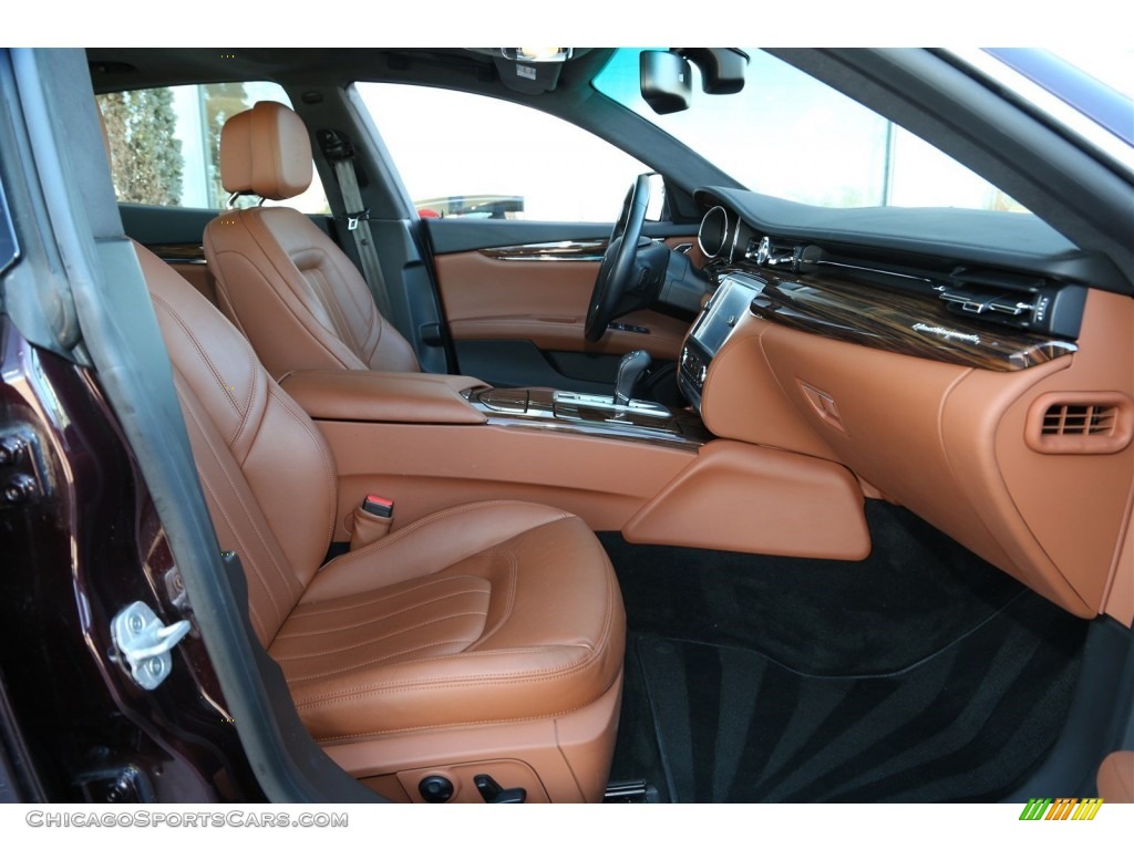 2014 Quattroporte S Q4 AWD - Rosso Folgore (Dark Red Metallic) / Cuoio photo #21