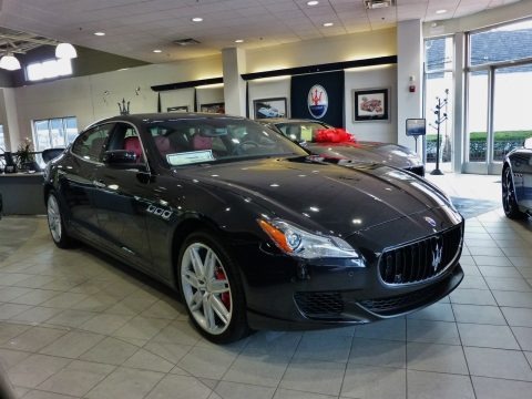 Nero Ribelle (Black Metallic) 2016 Maserati Quattroporte GTS