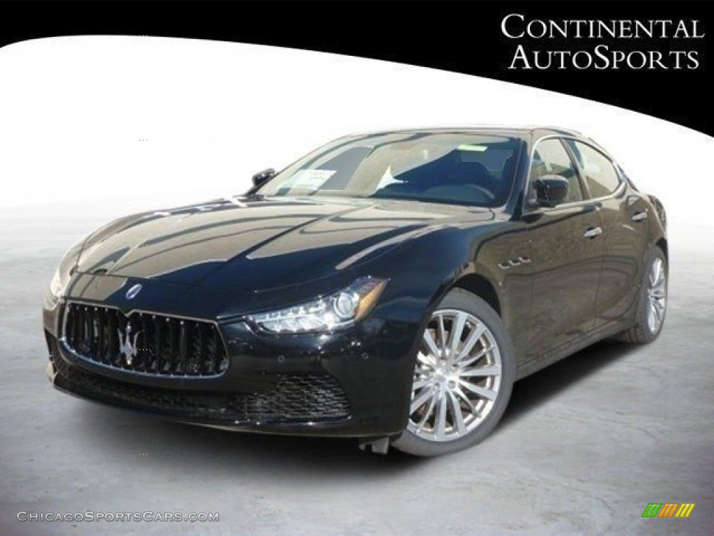 maserati ghibli 12v black