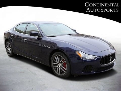 Blu Passione (Dark Blue Metallic) 2016 Maserati Ghibli S Q4