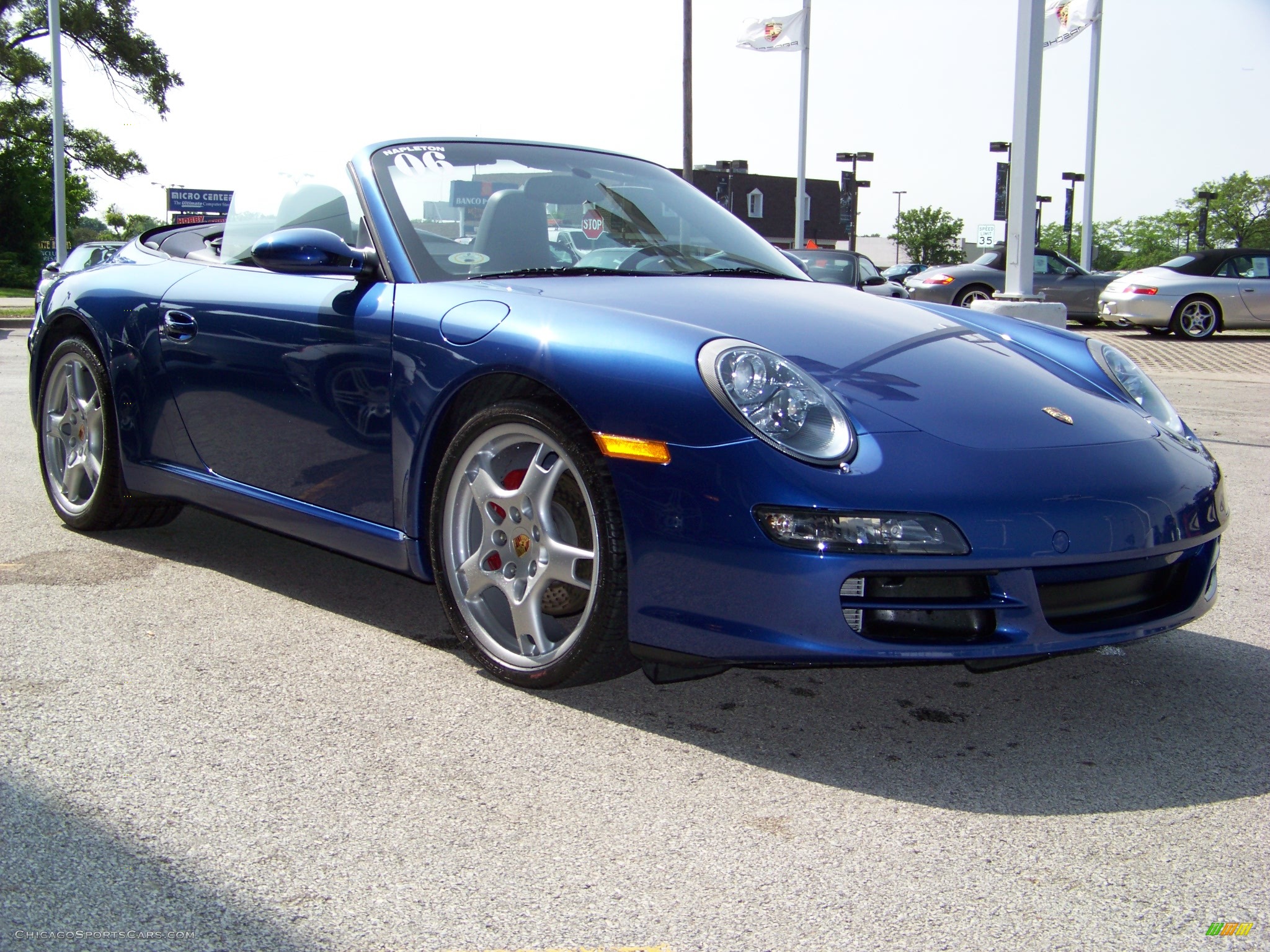 2006 Porsche 911 Carrera Cabriolet in Cobalt Blue Metallic ...