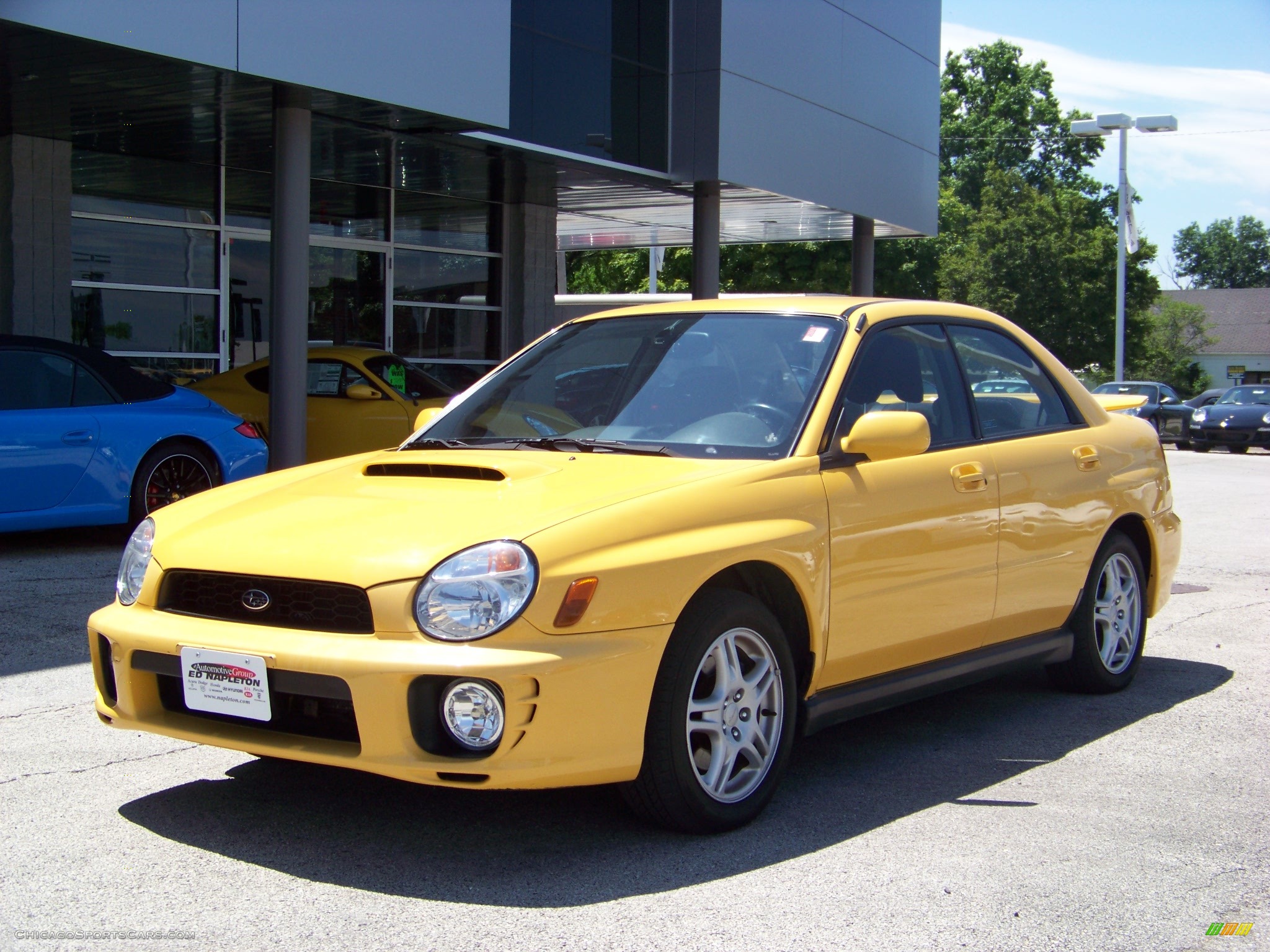 2003 Subaru Impreza WRX Sedan in Sonic Yellow 501865