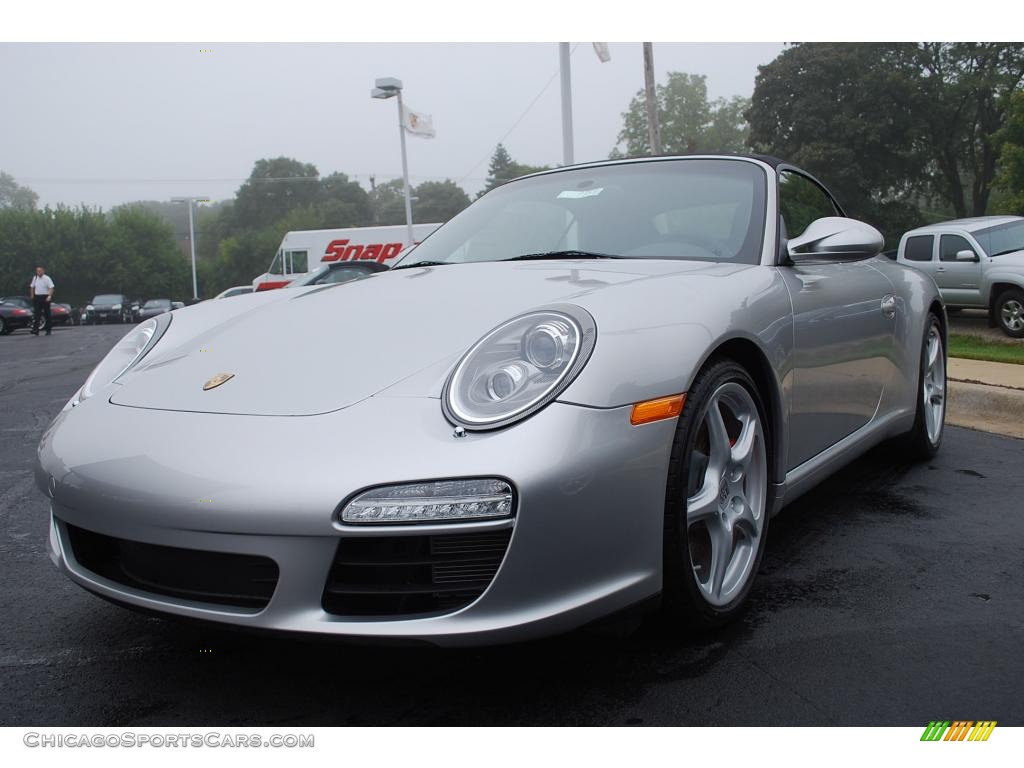 2010 Porsche 911 Carrera S Cabriolet in Arctic Silver ...