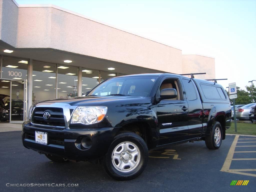 2006 Toyota Tacoma Access Cab In Black Sand Pearl 308106 