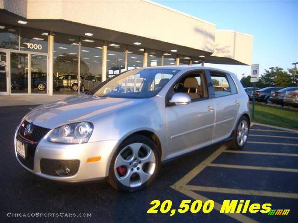 2008 Volkswagen Gti 4 Door In Reflex Silver Metallic