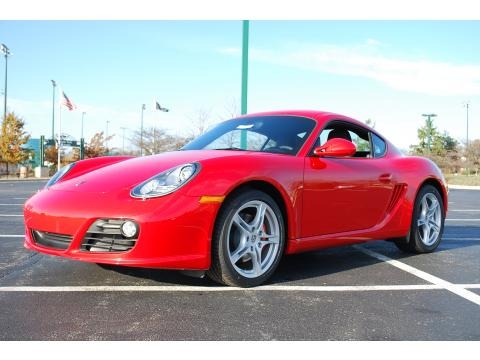 2010 Porsche Cayman S in Guards Red