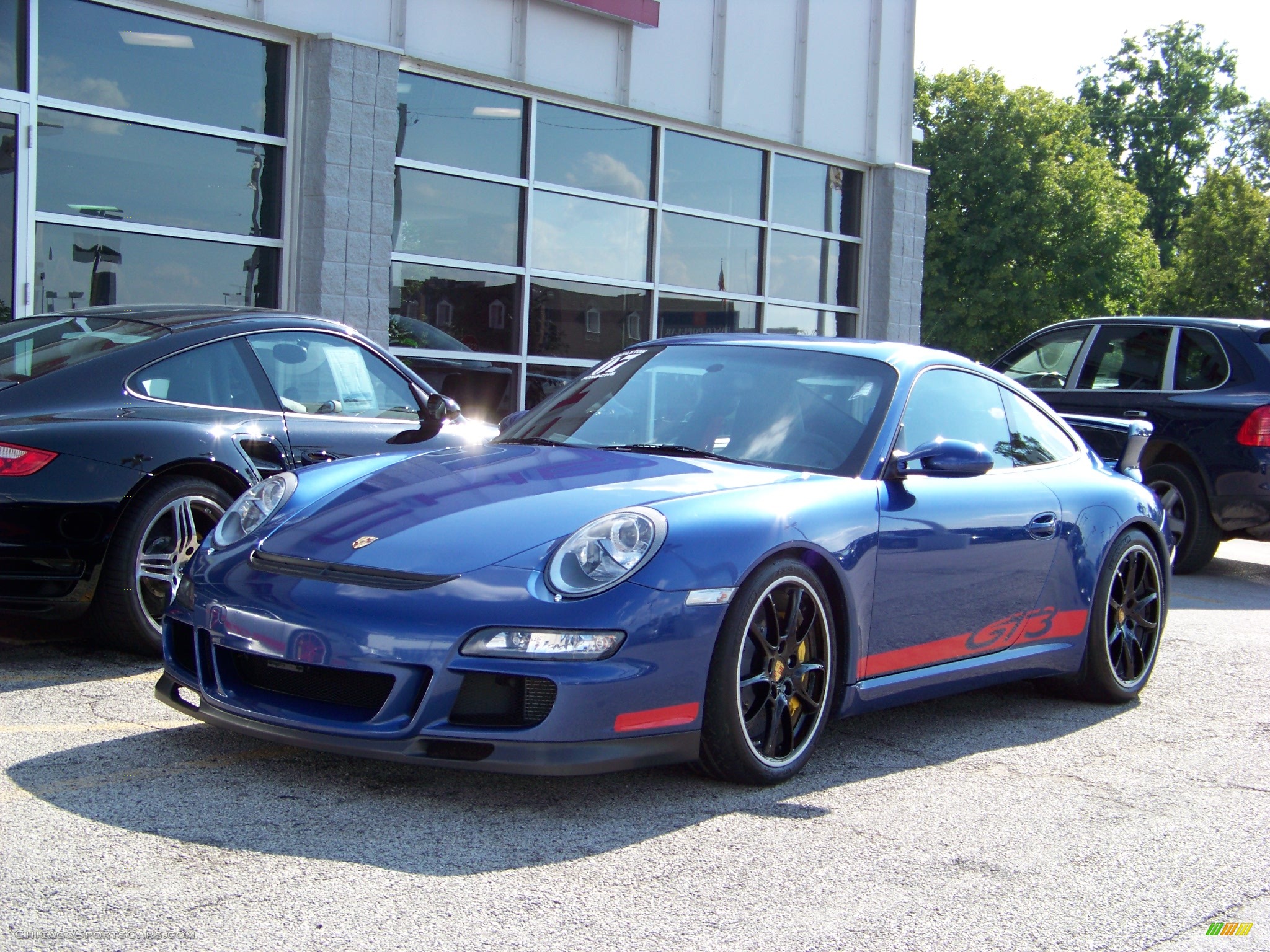 Cobalt Blue Metallic / Black w/Alcantara Porsche 911 GT3