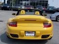 Porsche 911 Turbo Cabriolet Speed Yellow photo #6