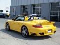 Porsche 911 Turbo Cabriolet Speed Yellow photo #7