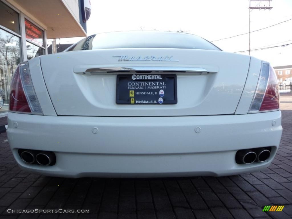 2007 Quattroporte  - Eldorado White / Beige photo #9