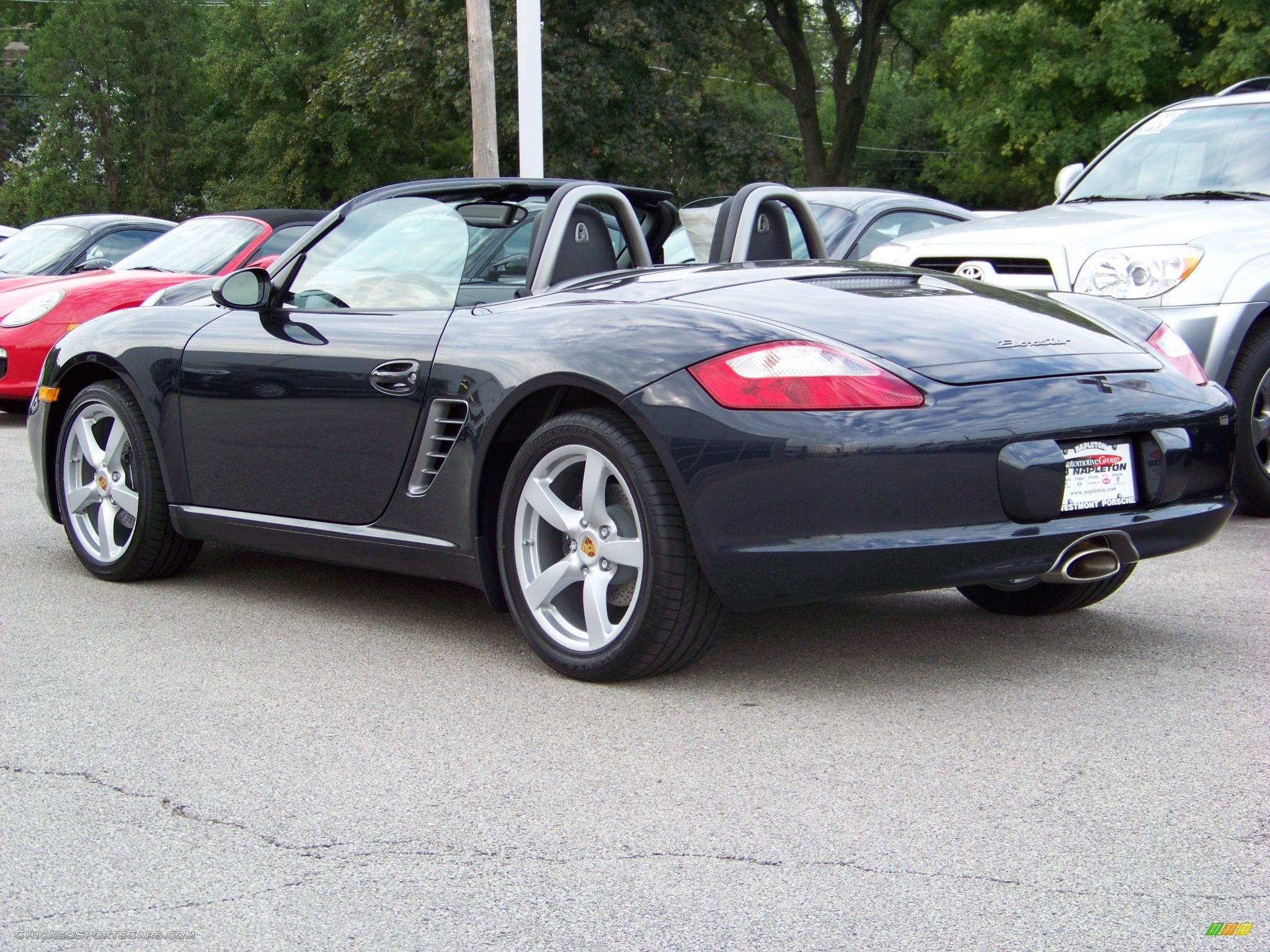 2008 Porsche Boxster in Atlas Grey Metallic photo #3 ...