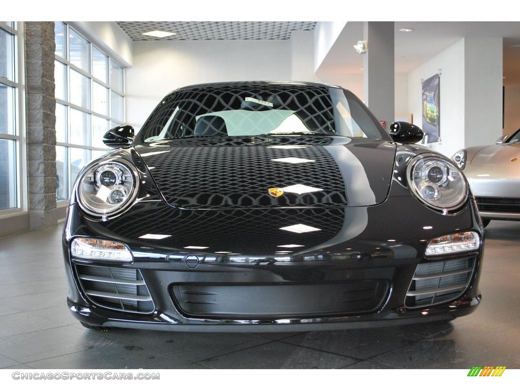 2010 911 Carrera 4S Coupe - Black / Black photo #9
