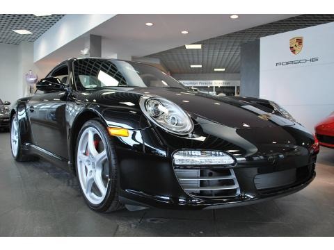 2010 Porsche 911 Carrera 4S Coupe in Black