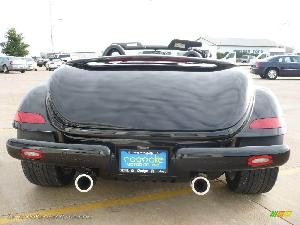 1999 Prowler Roadster - Prowler Black / Agate photo #3
