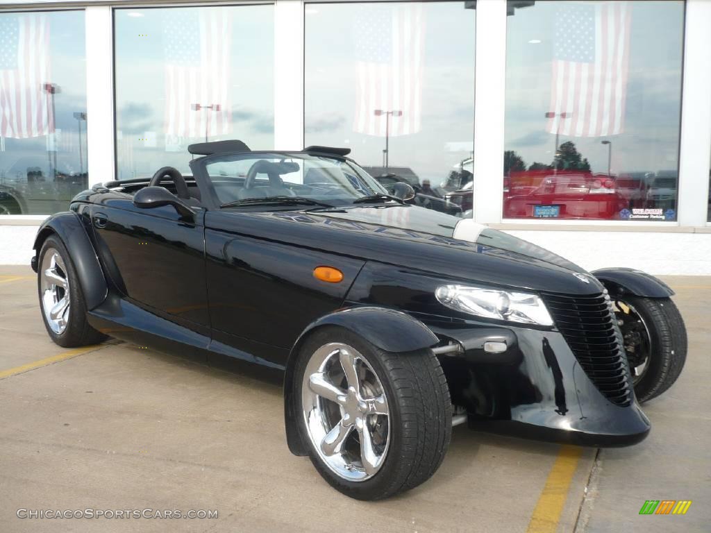 1999 Prowler Roadster - Prowler Black / Agate photo #4