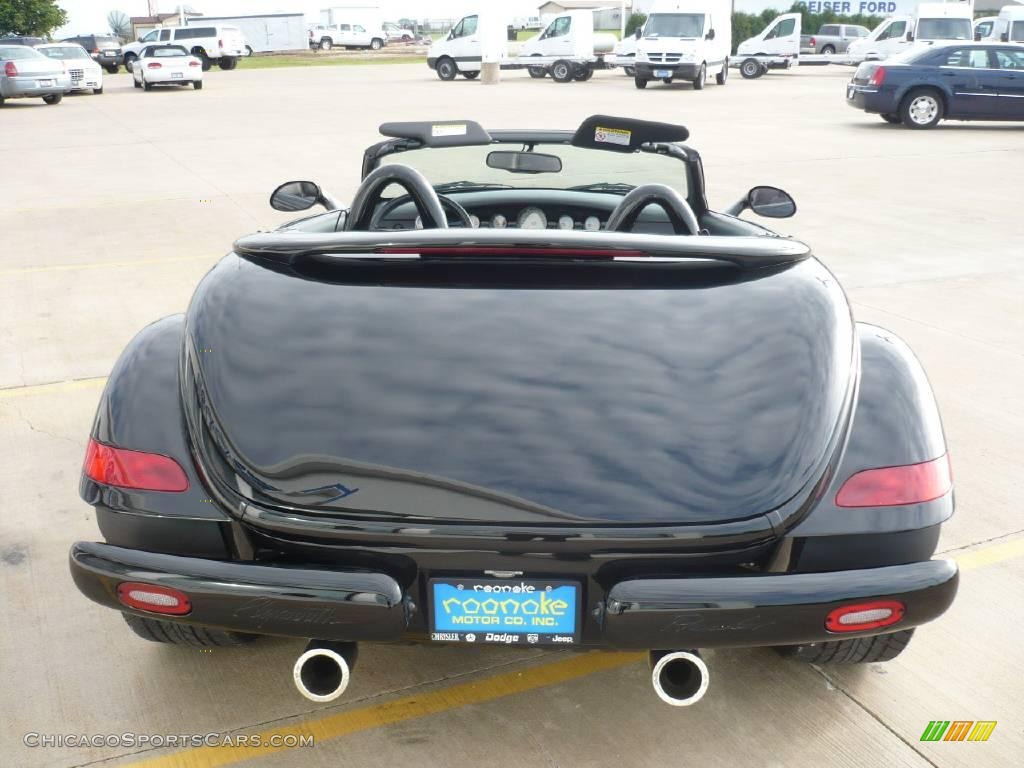 1999 Prowler Roadster - Prowler Black / Agate photo #9