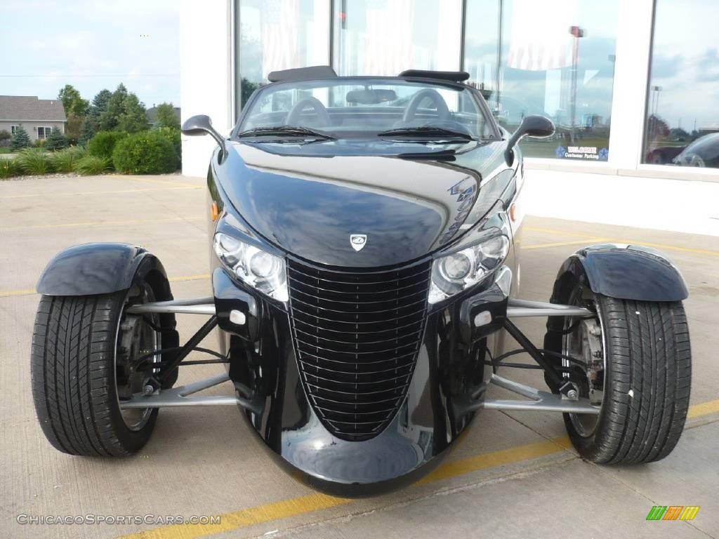 1999 Prowler Roadster - Prowler Black / Agate photo #15