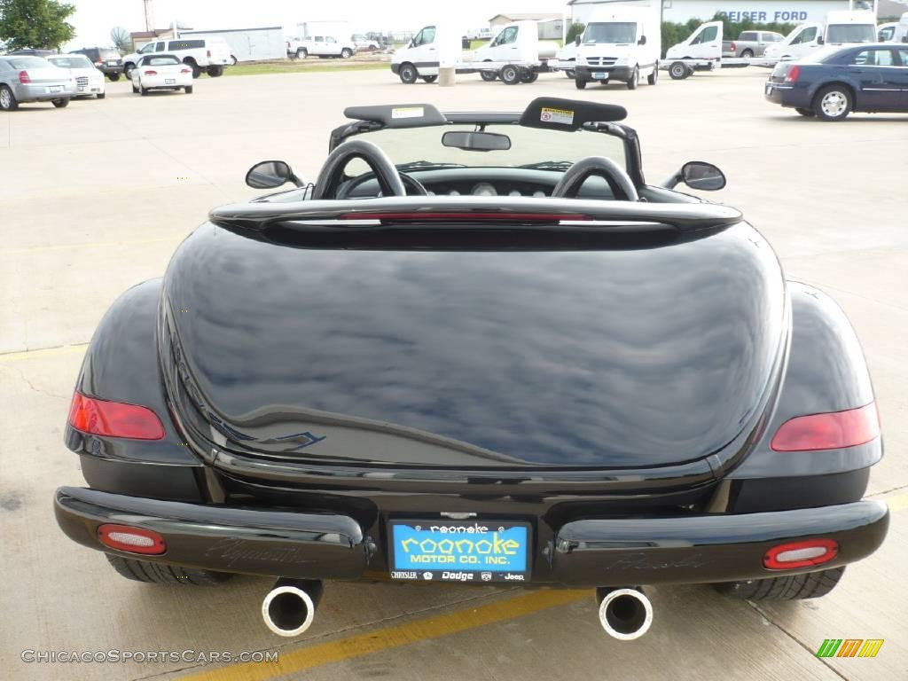 1999 Prowler Roadster - Prowler Black / Agate photo #19