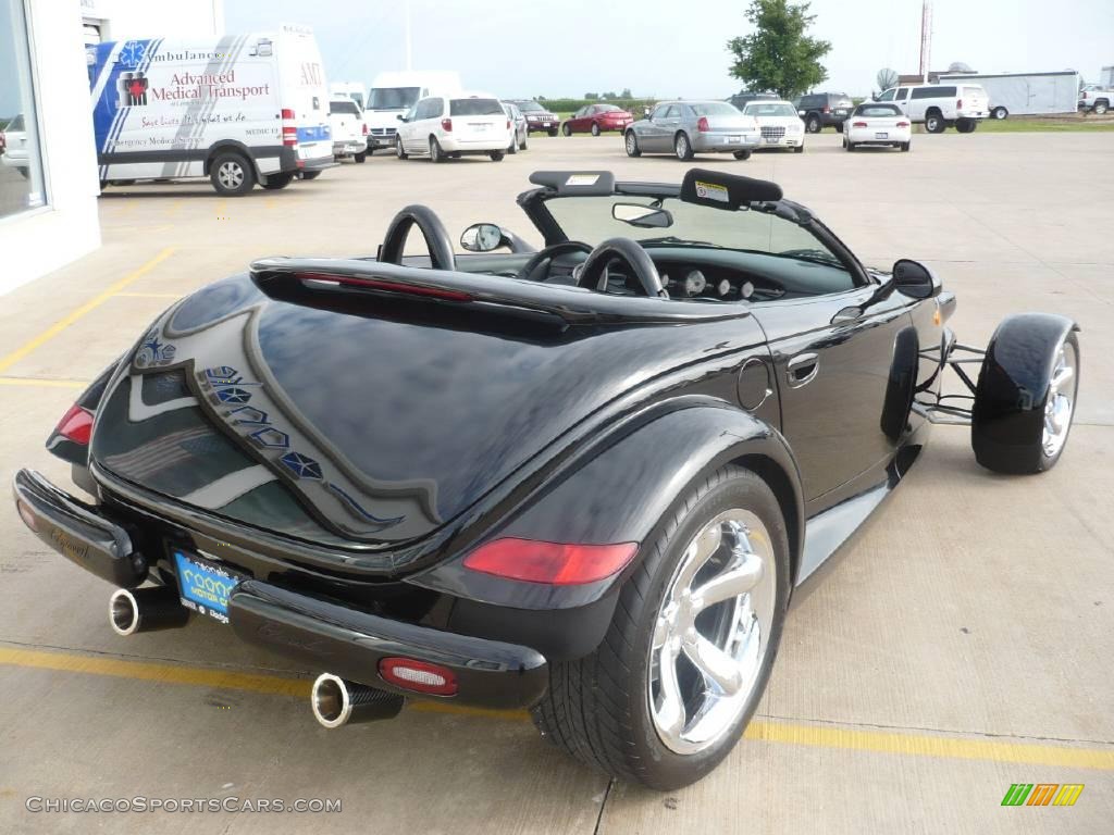 1999 Prowler Roadster - Prowler Black / Agate photo #26