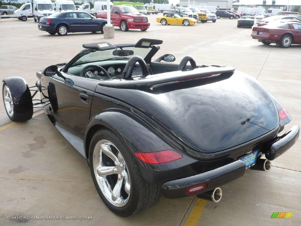 1999 Prowler Roadster - Prowler Black / Agate photo #27