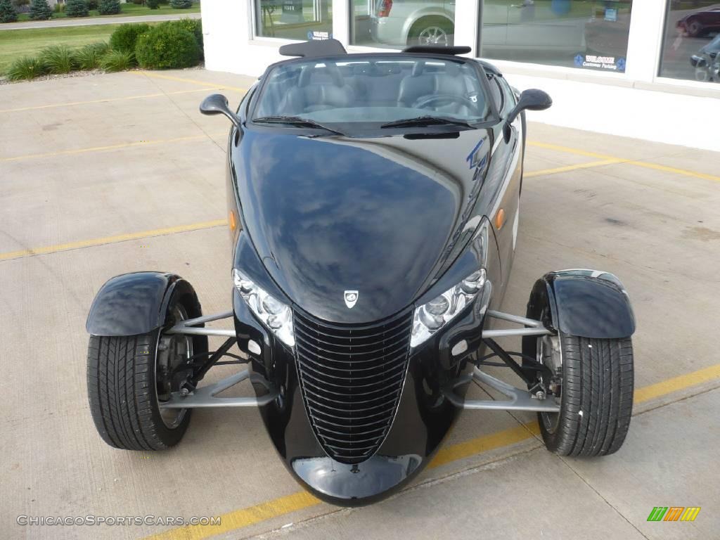 1999 Prowler Roadster - Prowler Black / Agate photo #38