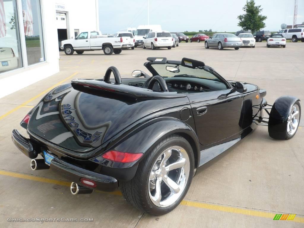 1999 Prowler Roadster - Prowler Black / Agate photo #43