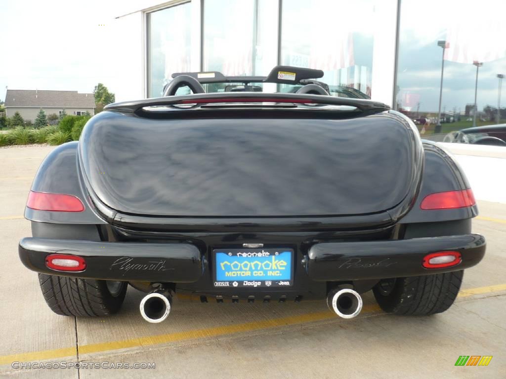 1999 Prowler Roadster - Prowler Black / Agate photo #46