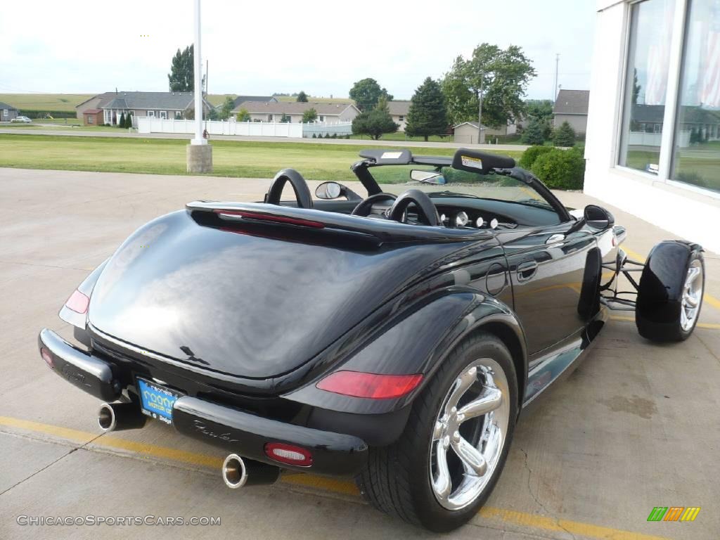1999 Prowler Roadster - Prowler Black / Agate photo #47