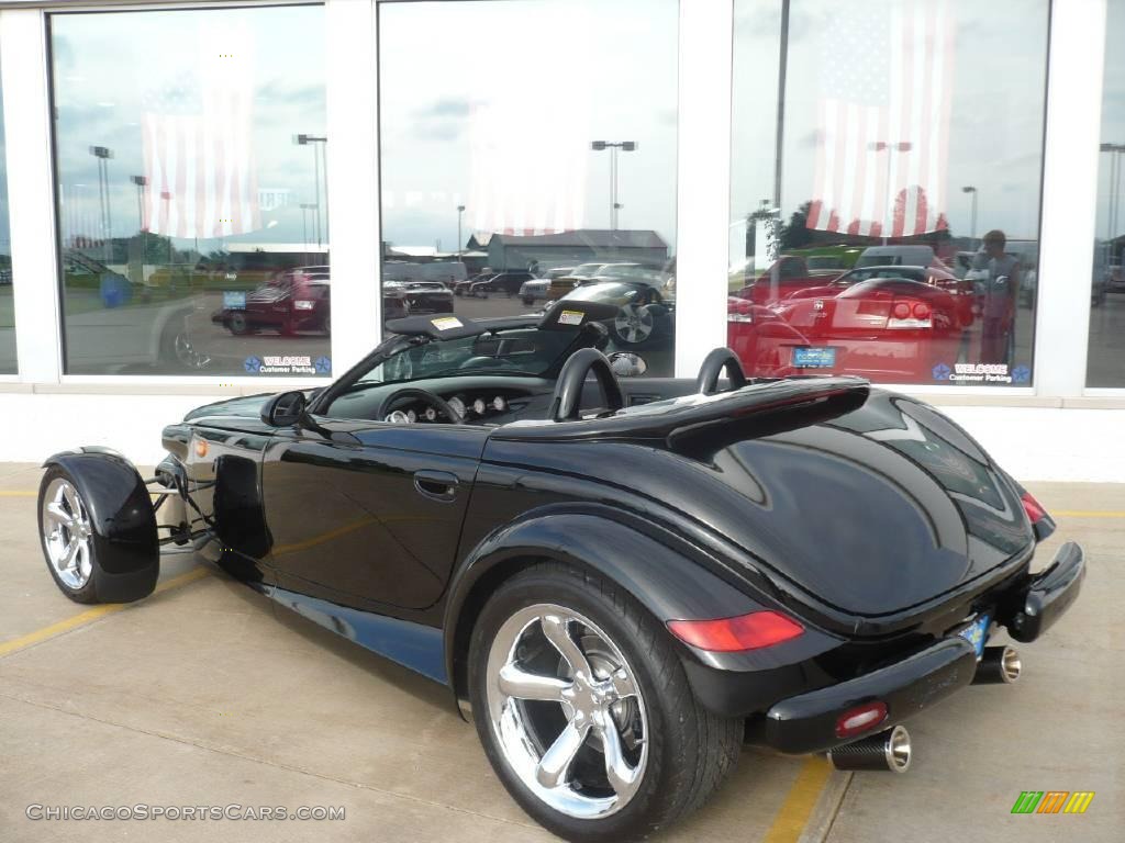 1999 Prowler Roadster - Prowler Black / Agate photo #48