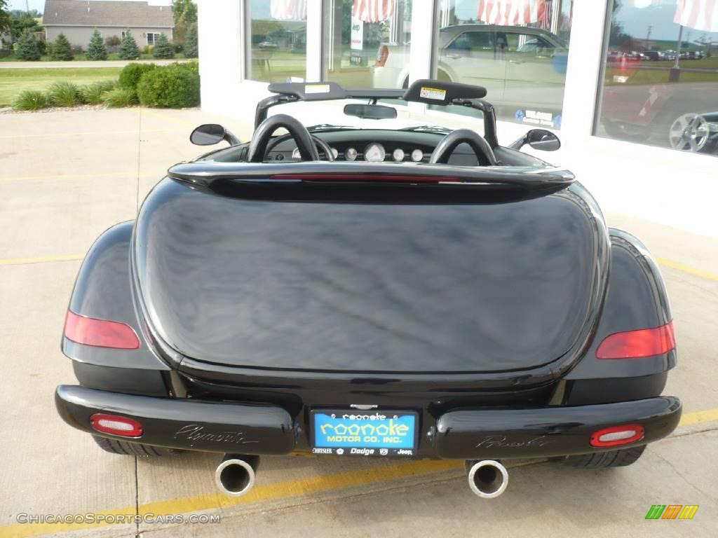 1999 Prowler Roadster - Prowler Black / Agate photo #50