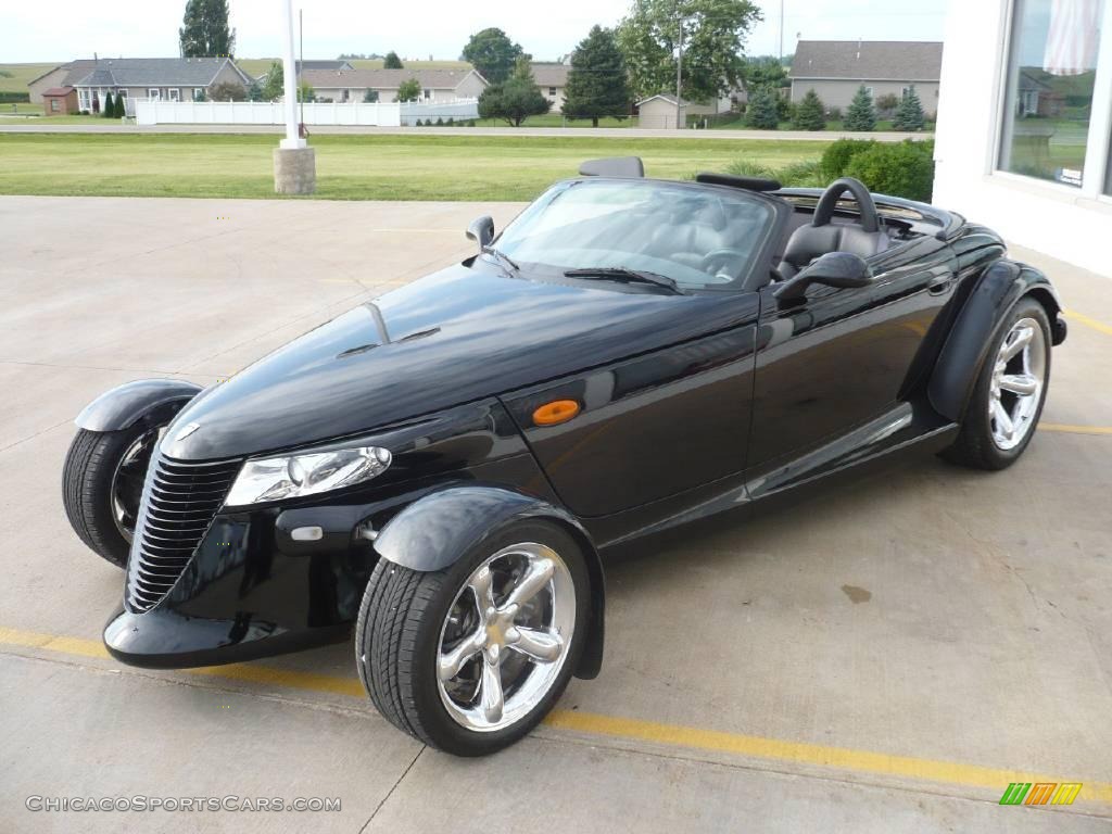 1999 Prowler Roadster - Prowler Black / Agate photo #51