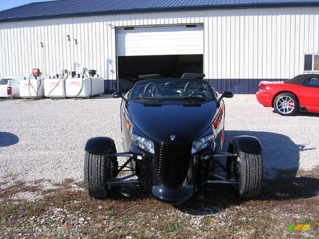 1999 Prowler Roadster - Prowler Black / Agate photo #53