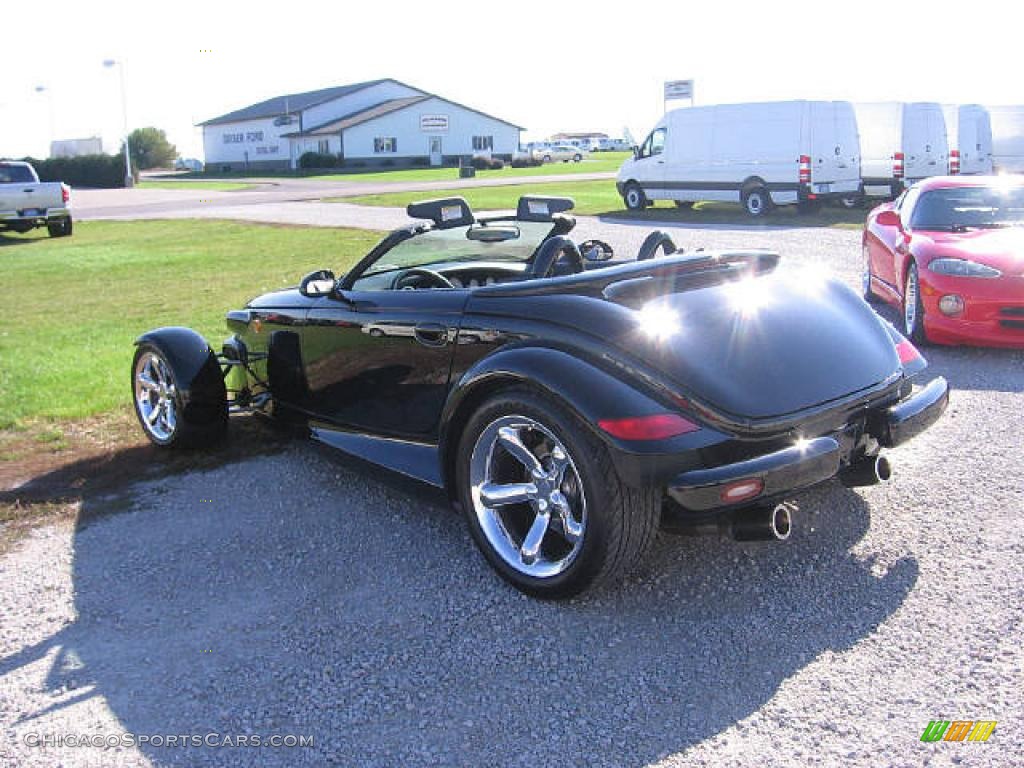 1999 Prowler Roadster - Prowler Black / Agate photo #55