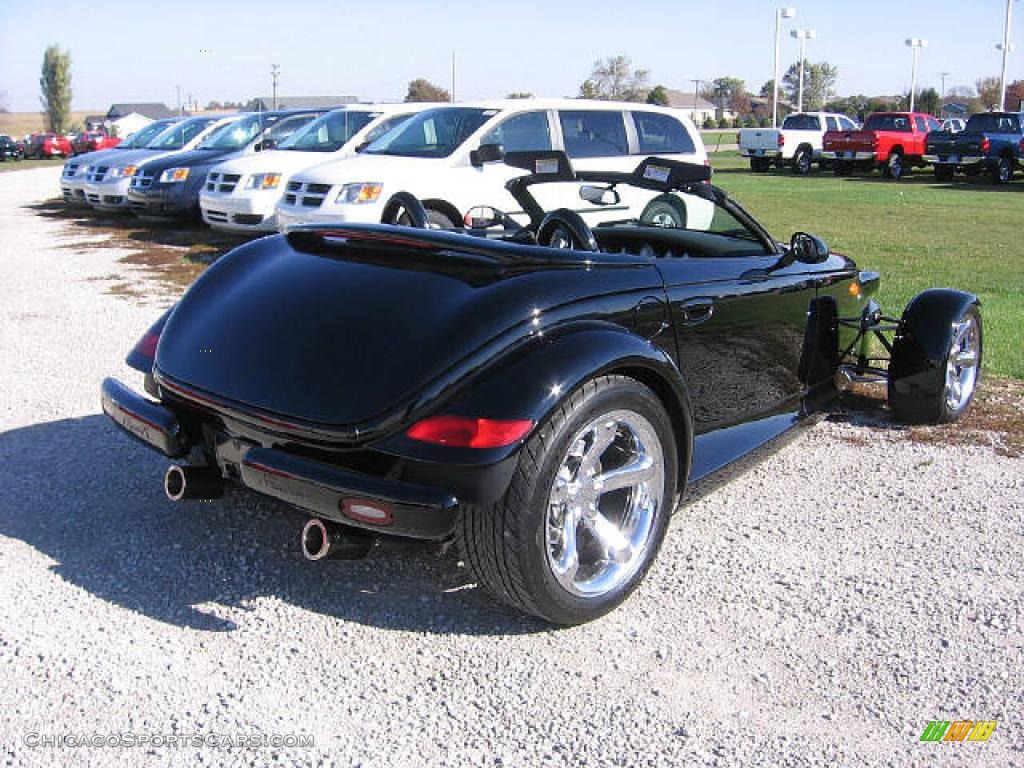 1999 Prowler Roadster - Prowler Black / Agate photo #56