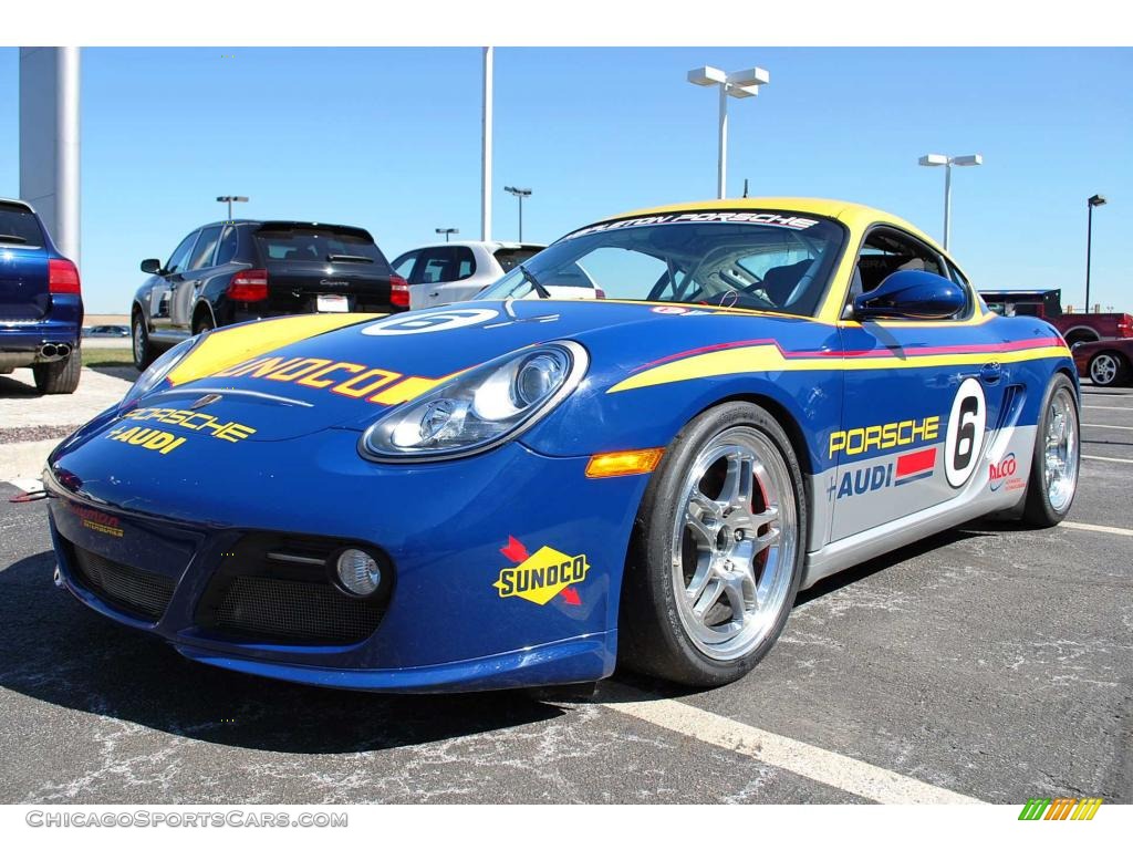 2009 Cayman S Interseries - Blue/Yellow/Red/Grey / Race Spec. photo #2
