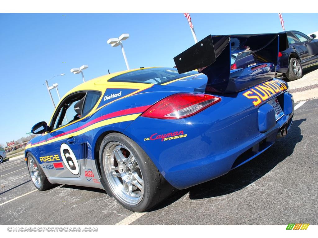 2009 Cayman S Interseries - Blue/Yellow/Red/Grey / Race Spec. photo #8