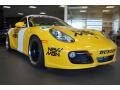 Porsche Cayman S Interseries Yellow/Black/White photo #20