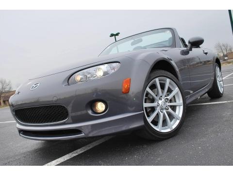 2008 Mazda MX-5 Miata Grand Touring Hardtop Roadster in Galaxy Gray Mica