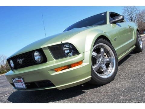2005 Ford Mustang GT Premium Coupe in Legend Lime Metallic