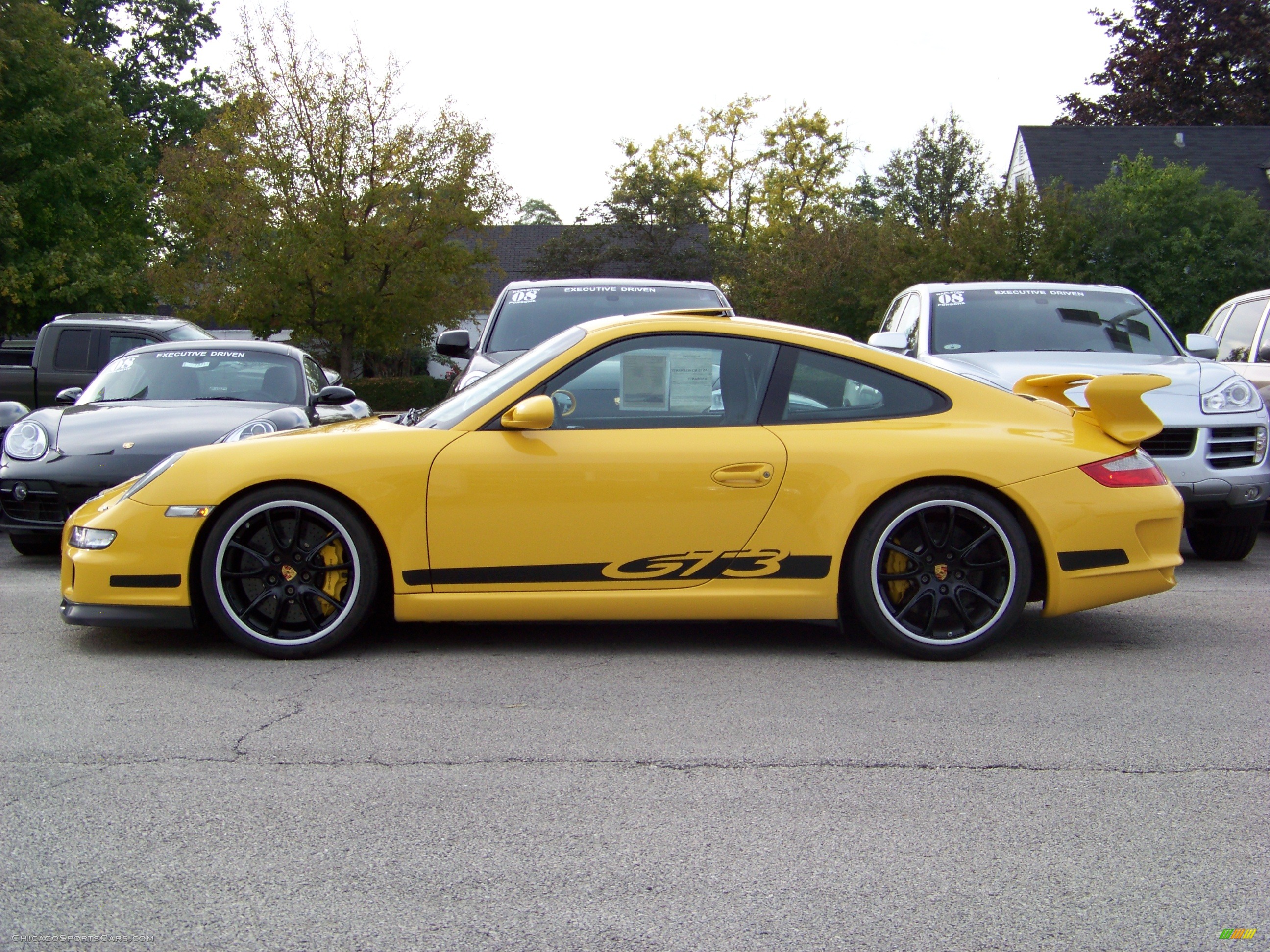 2007 Porsche 911 GT3 in Speed Yellow photo #2 - 792075 ...