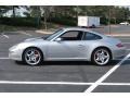 Porsche 911 Carrera S Coupe Arctic Silver Metallic photo #2