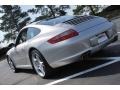 Porsche 911 Carrera S Coupe Arctic Silver Metallic photo #3
