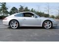 Porsche 911 Carrera S Coupe Arctic Silver Metallic photo #6