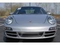 Porsche 911 Carrera S Coupe Arctic Silver Metallic photo #8