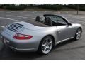 Porsche 911 Carrera 4S Cabriolet GT Silver Metallic photo #5