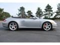 Porsche 911 Carrera 4S Cabriolet GT Silver Metallic photo #6