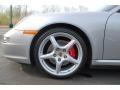 Porsche 911 Carrera 4S Cabriolet GT Silver Metallic photo #9