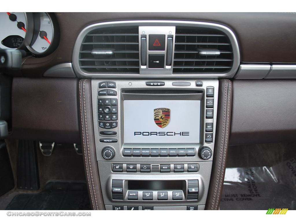 2007 911 Carrera 4S Cabriolet - GT Silver Metallic / Cocoa photo #19